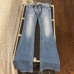 blue jeans low rise